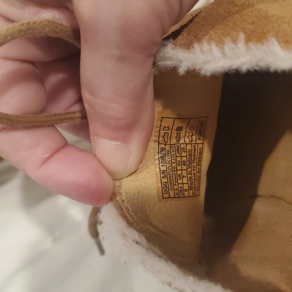 UGG JOHANNA SPILL SEAM OXFORDS platform Oxford shoes in chestnut suede - Picture 7 of 7